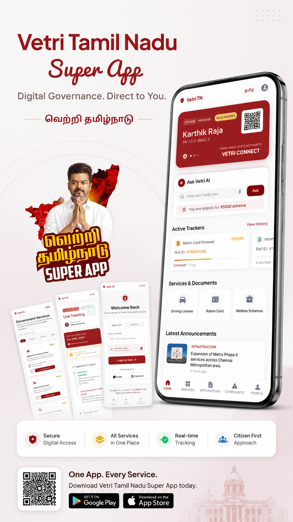 Vetri Tamil Nadu - Super App Initiative